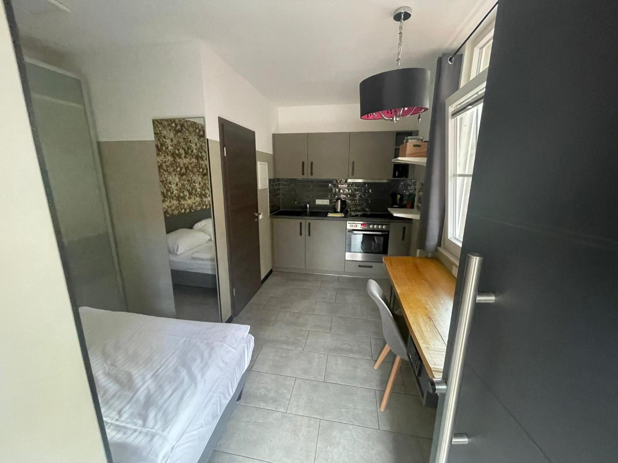 Zentrales Kobytinyhaus City Apartment Herford,Wlan,Parkplatz Dış mekan fotoğraf